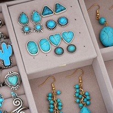 Türkis Schmuckset Halskette