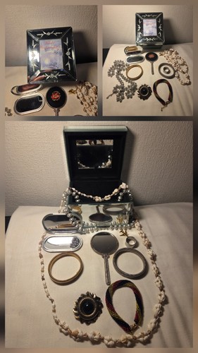 Schmuck konvolut mit spiegel - konvolut,