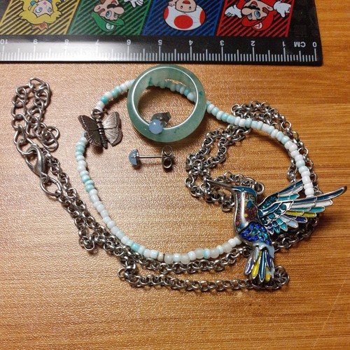 Kleine schmucksammlung ring - schmucksammlung,